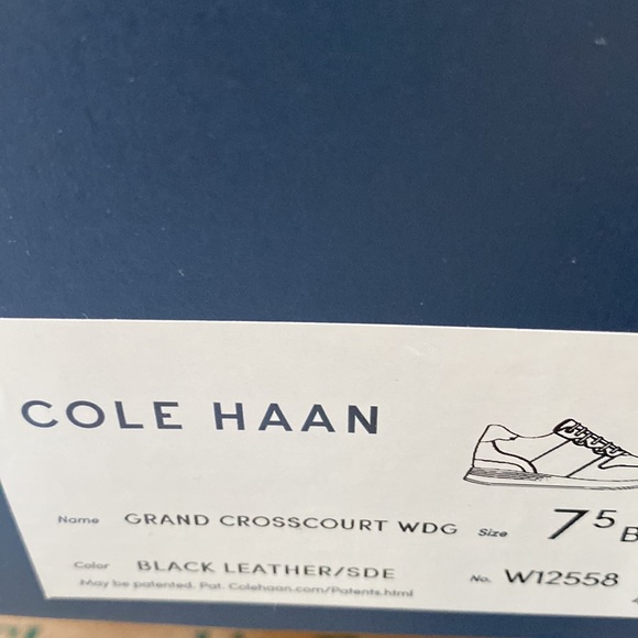 Cole Haan Suede and leather lace up tennis shoes. - Picture 2 of 7